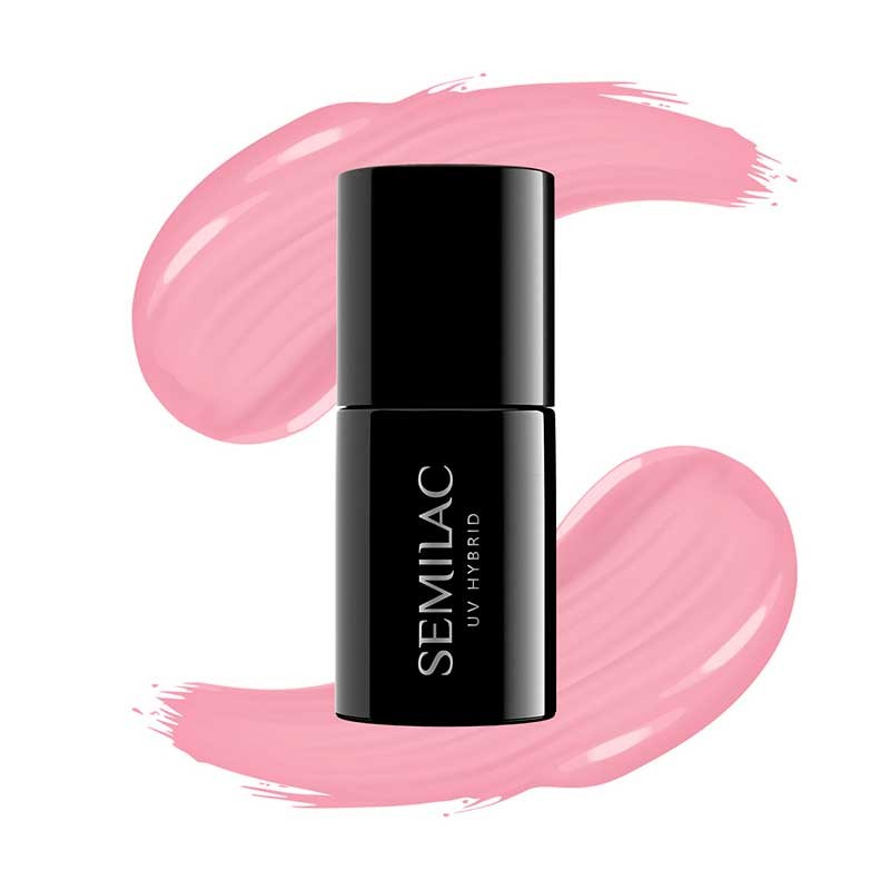 Esmalte semipermanente Semilac - 198 Powder Pink - 7ml