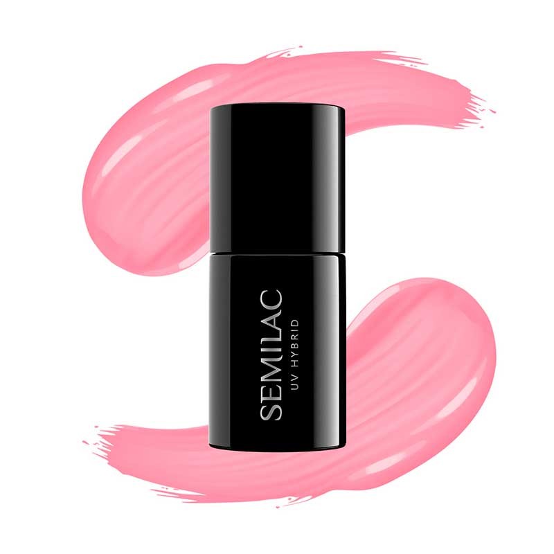 Esmalte semipermanente Semilac - 212 Natural Pink - 7 ml