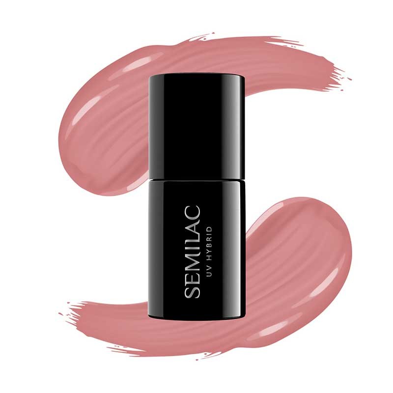 Esmalte semipermanente Semilac - 213 Nude Red - 7ml