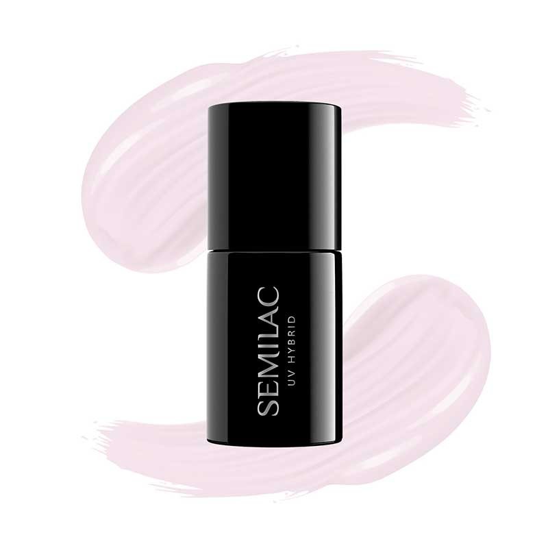 Esmalte semipermanente Semilac - 385 Pastel Pink Sky - 7ml