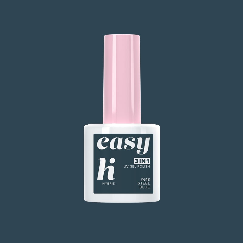 Esmalte semipermanente 5ml hi hybrid EASY 3en1 – 601 Heavenly Pink