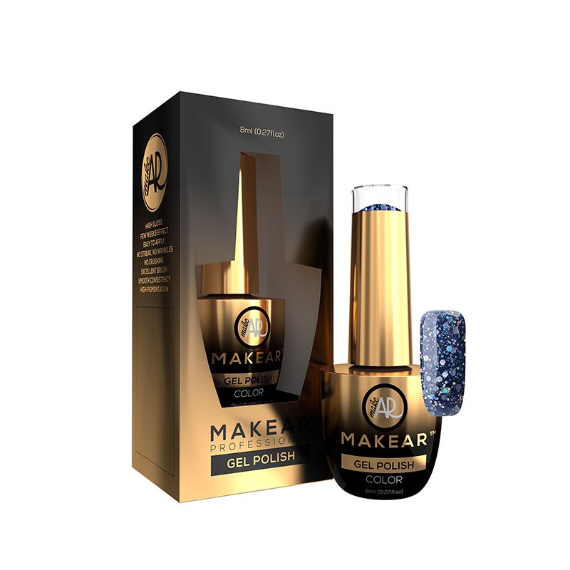 MAKEAR Esmalte semipermanente - 20 Diamond - 8ml