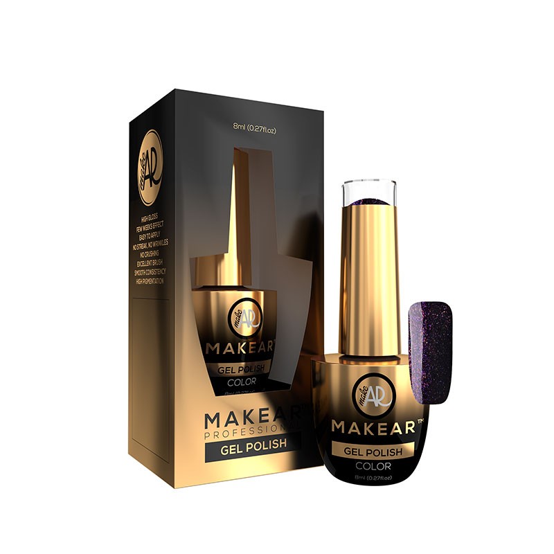 MAKEAR Esmalte semipermanente - 04 Diamond - 8ml