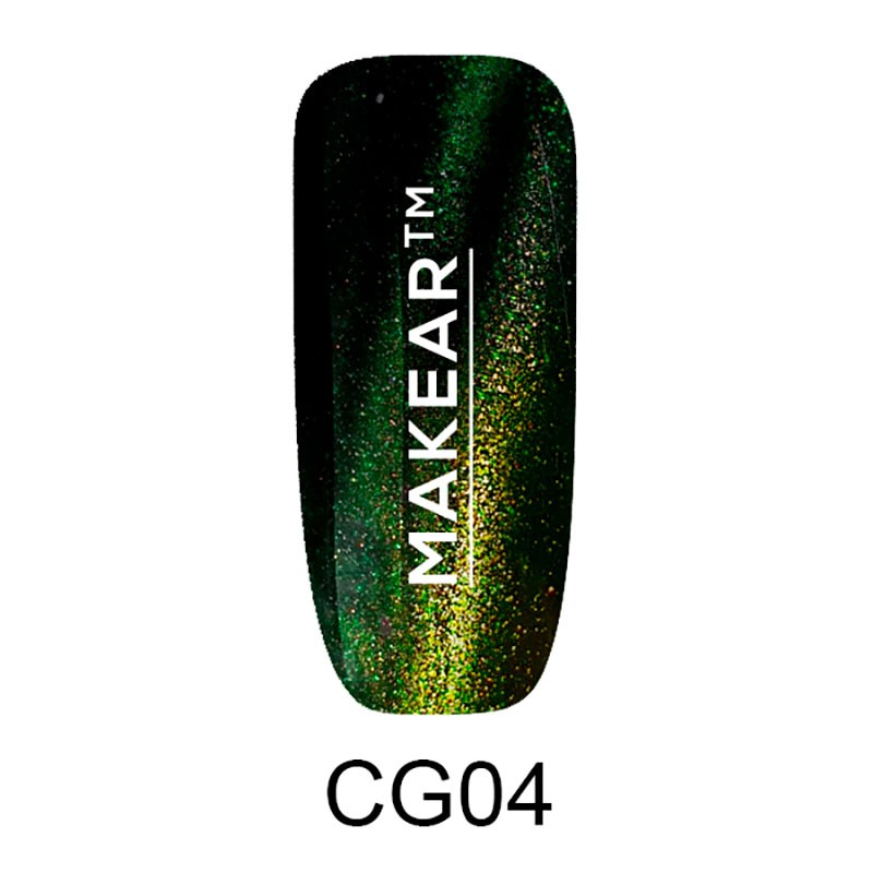 MAKEAR Esmalte semipermanente - GC03 Galaxy Cat Eye - 8ml