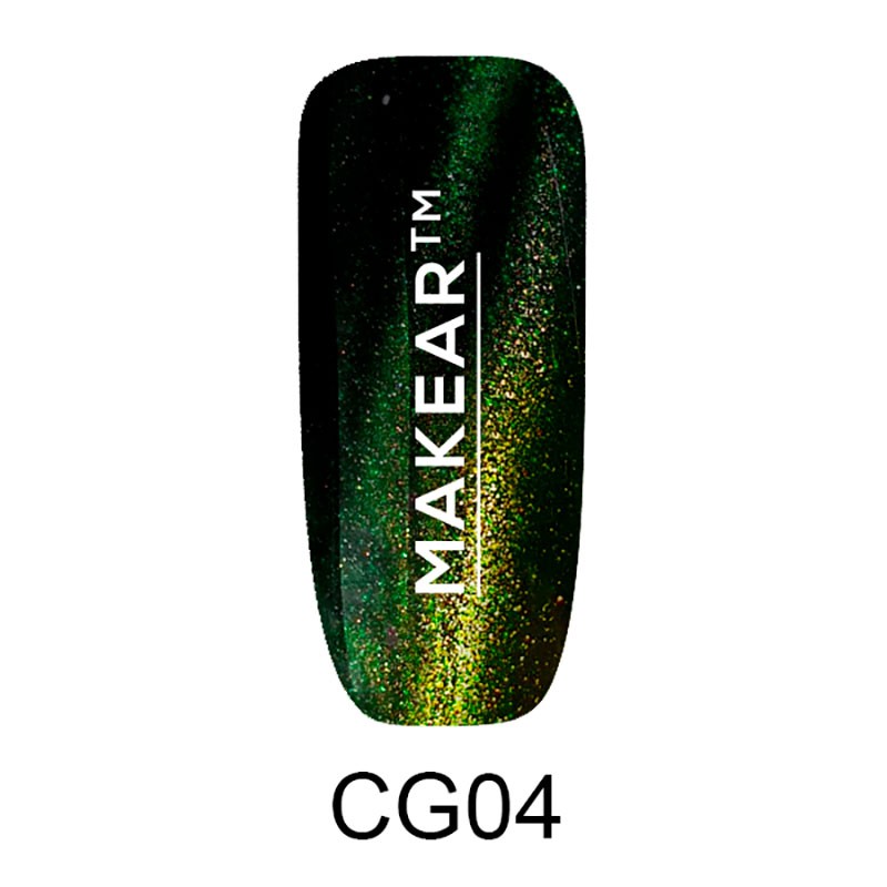 MAKEAR Esmalte semipermanente - GC01 Galaxy Cat Eye - 8ml