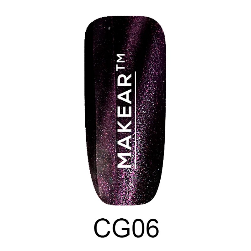 MAKEAR Esmalte semipermanente - GC05 Galaxy Cat Eye - 8ml