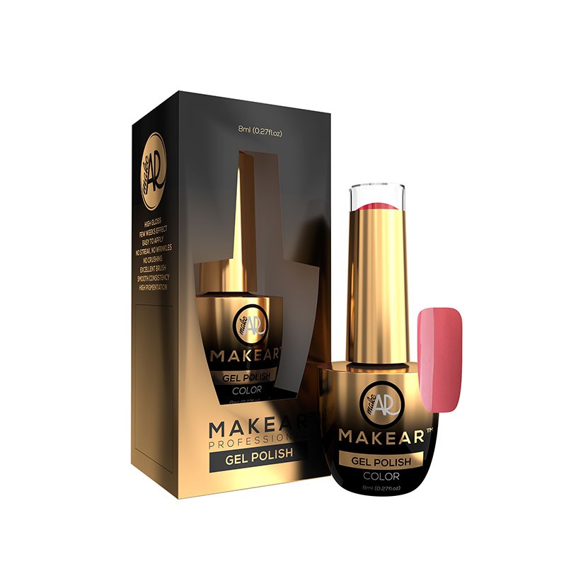 MAKEAR Esmalte semipermanente - 710 Glamour - 8ml