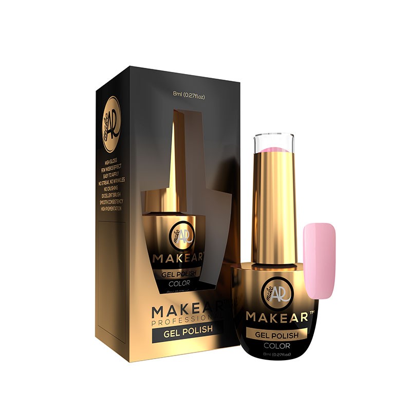 MAKEAR Esmalte semipermanente - 714 Glamour - 8ml