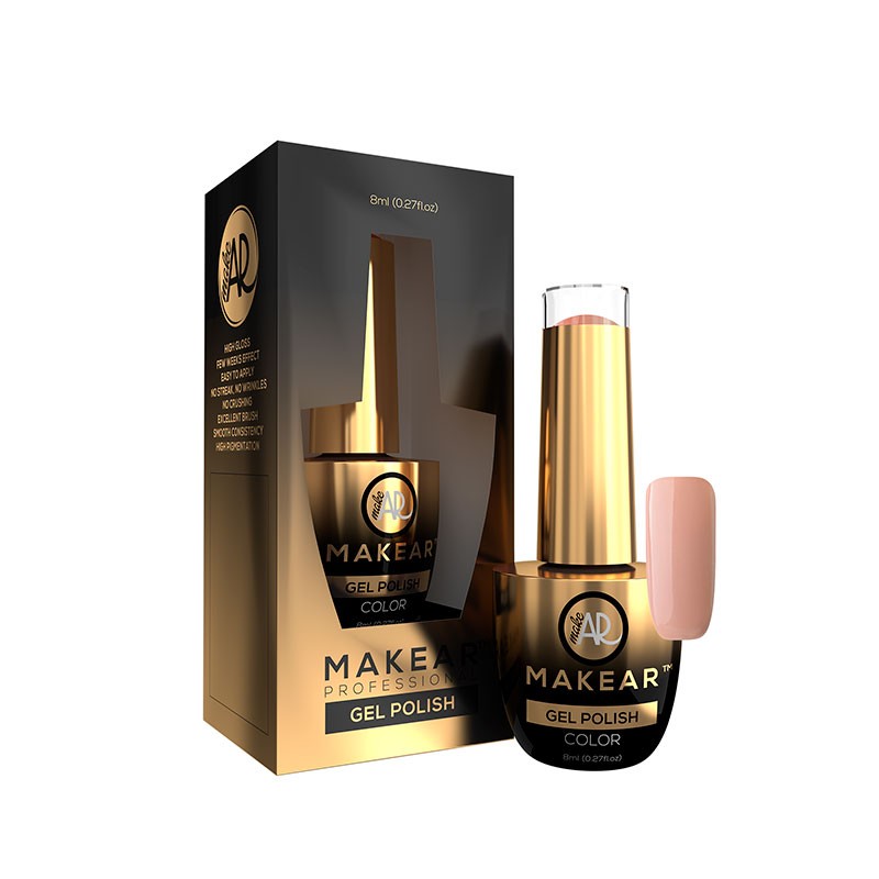 MAKEAR Esmalte semipermanente - 718 Glamour - 8ml