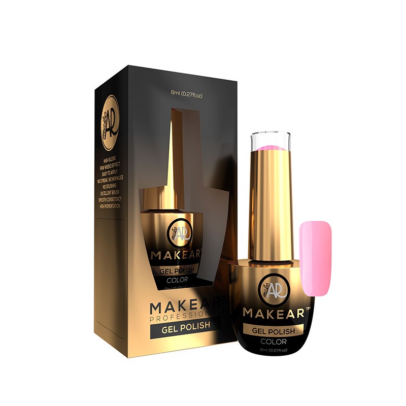 MAKEAR Esmalte semipermanente - 534 Lollipop - 8ml