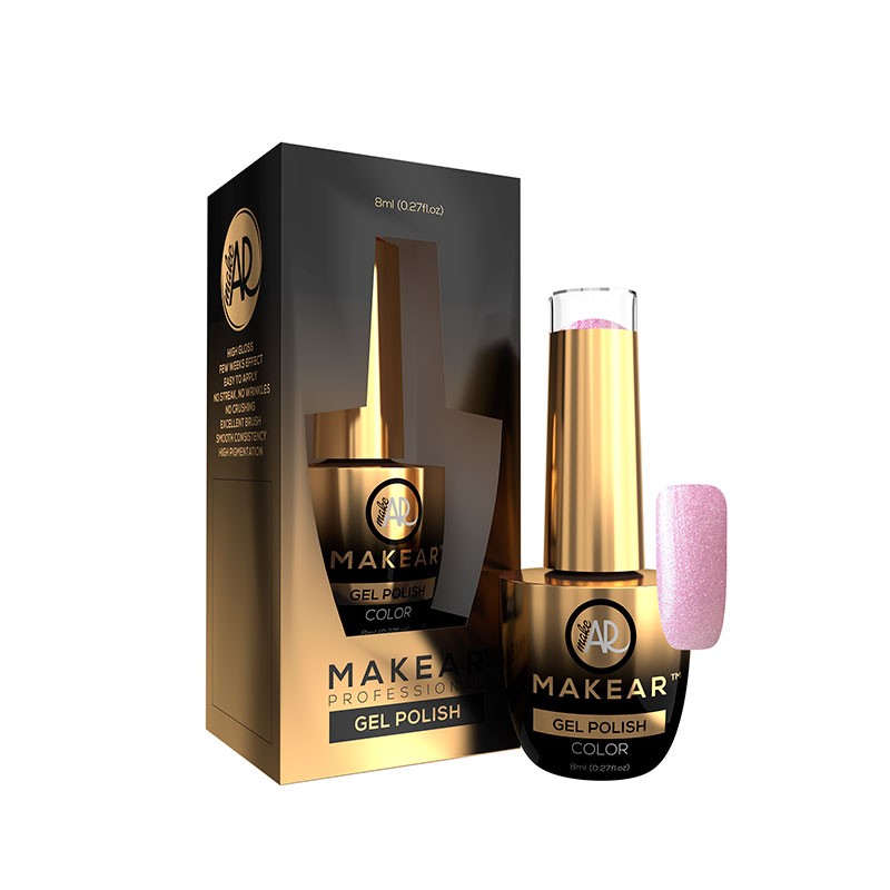 MAKEAR Esmalte semipermanente - 551 Lollipop - 8ml