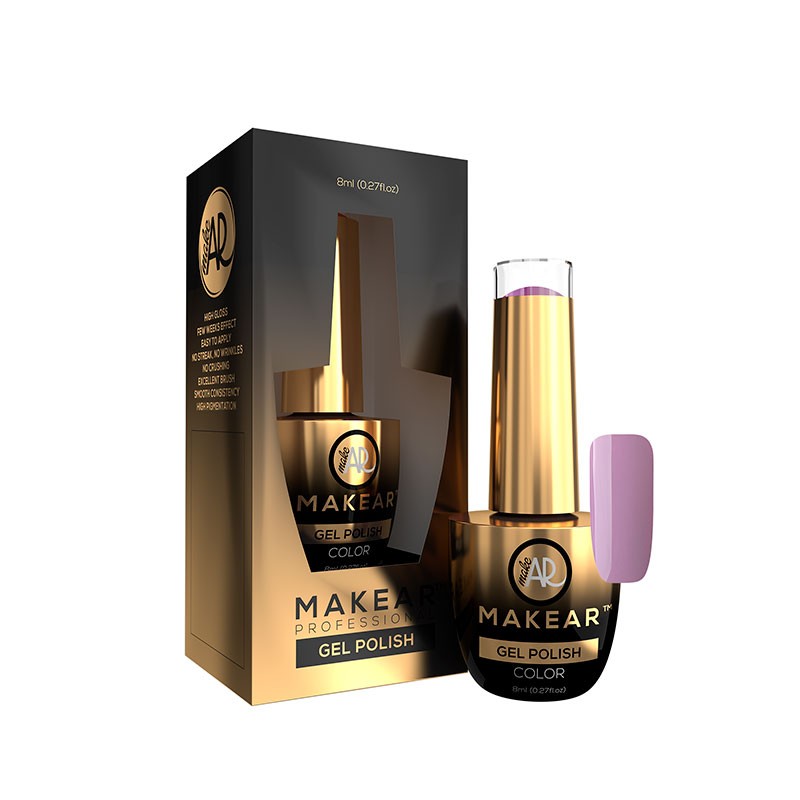 MAKEAR Esmalte semipermanente - 588 Lollipop - 8ml