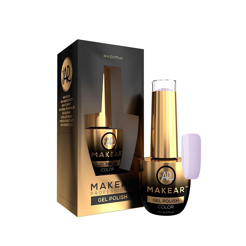 MAKEAR Esmalte semipermanente - 612 Lollipop - 8ml