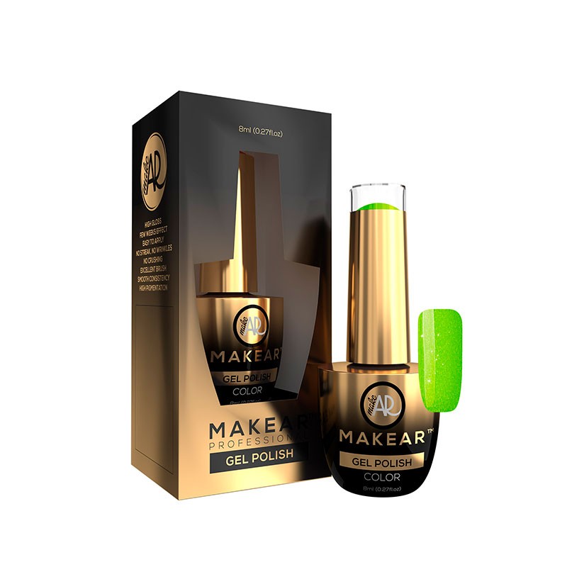 MAKEAR Esmalte Semipermanente - NG01 Jamaica - Neon Shine - 8ml