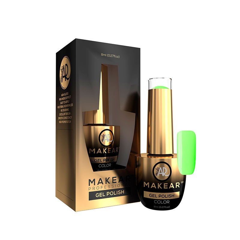 MAKEAR Esmalte semipermanente - DG01 Green Dream - Sweet&Tasty - 8ml