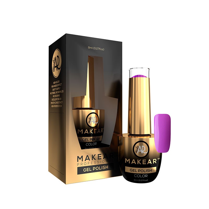 MAKEAR Esmalte semipermanente - 12 Neon - 8ml