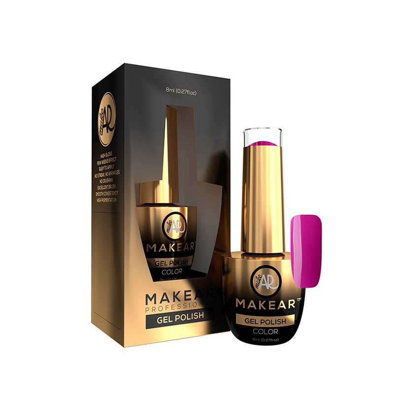 MAKEAR Esmalte semipermanente - 05 Neon - 8ml