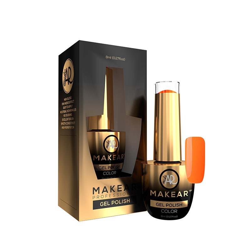 MAKEAR Esmalte semipermanente - 04 Neon - 8ml