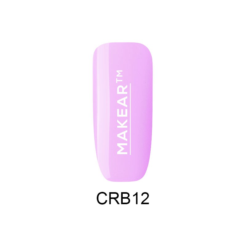 MAKEAR Base Rubber Color - CRB12 Violet - 8ml