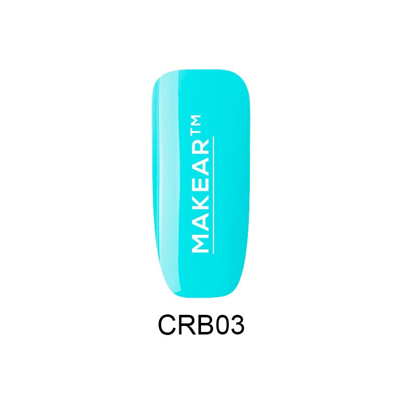 MAKEAR Base Rubber Color - CRB03 Turquoise - 8ml
