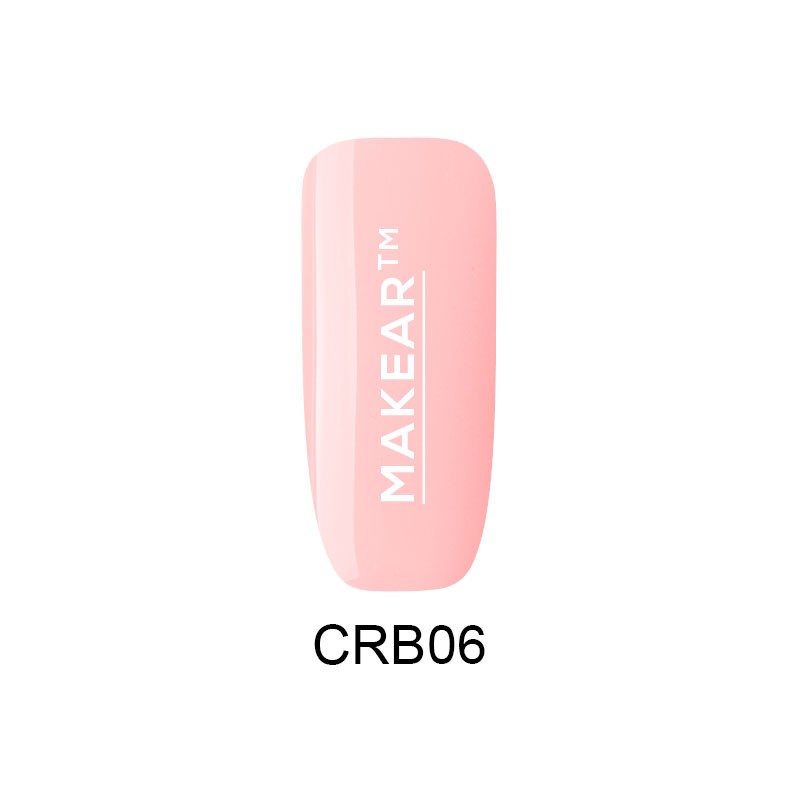 MAKEAR Base Rubber Color - CRB06 Peach - 8ml