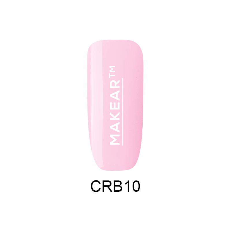 MAKEAR Base Rubber Color - CRB10 Light Pink - 8ml