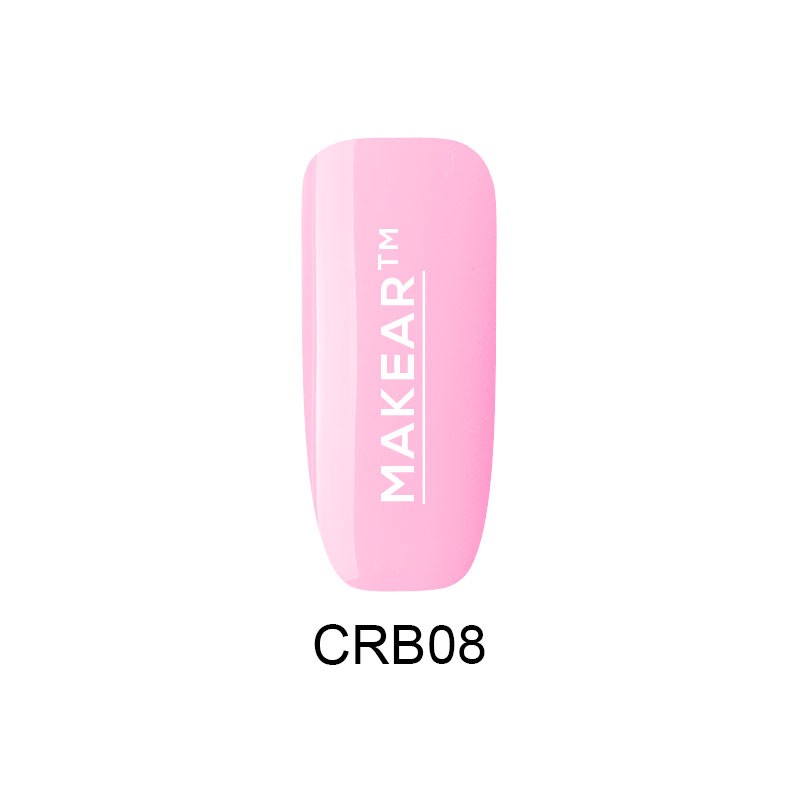 MAKEAR Base Rubber Color - CRB08 Candy Pink - 8ml