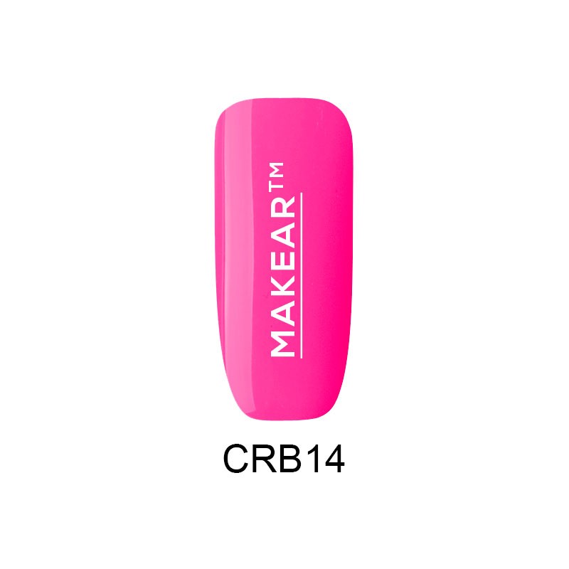 MAKEAR Base Rubber Color Juicy - CRB14 Pop Pink - 8ml