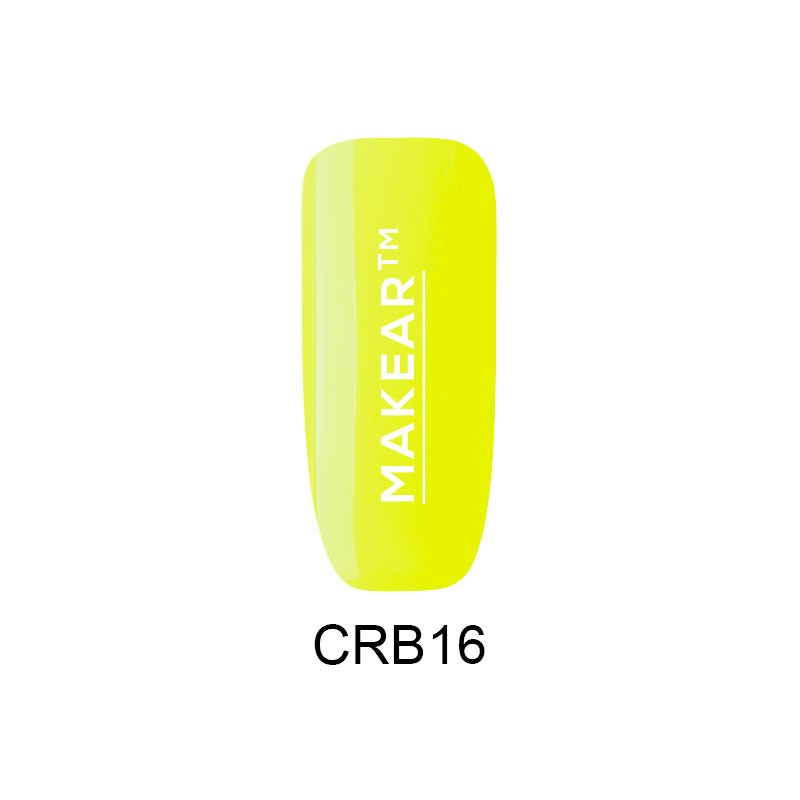 MAKEAR Base Rubber Color Juicy - CRB16 Bahama Yellow - 8ml