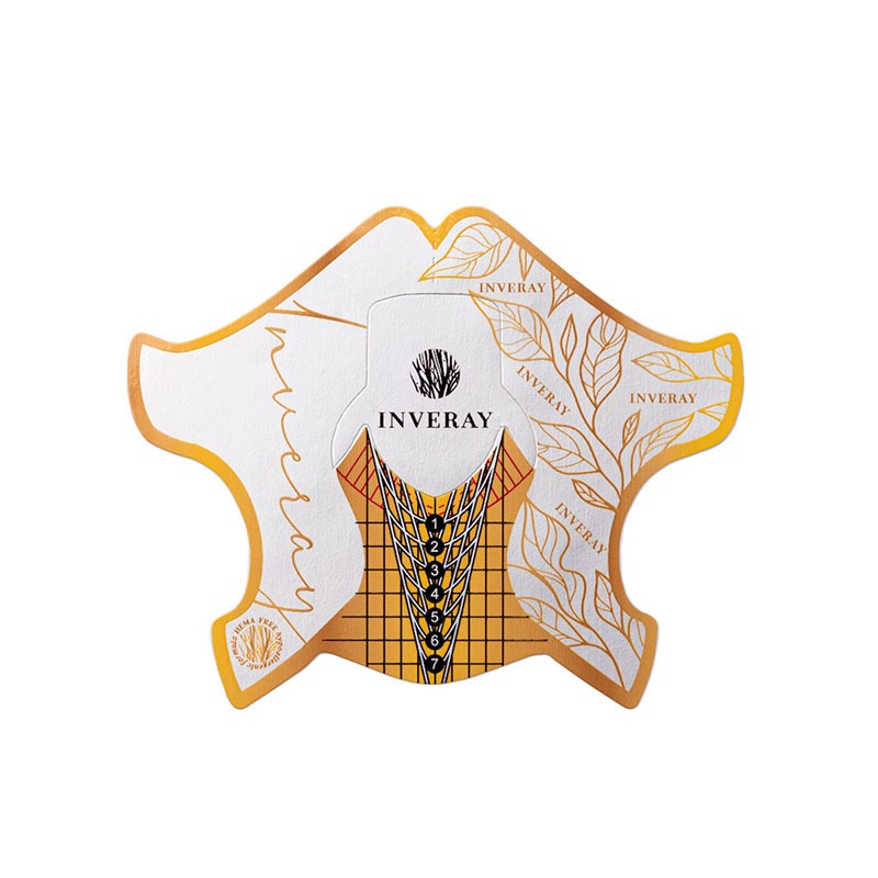 INVERAY Pincel para decoración de uñas - 6 Ovalado - Luxury Collection