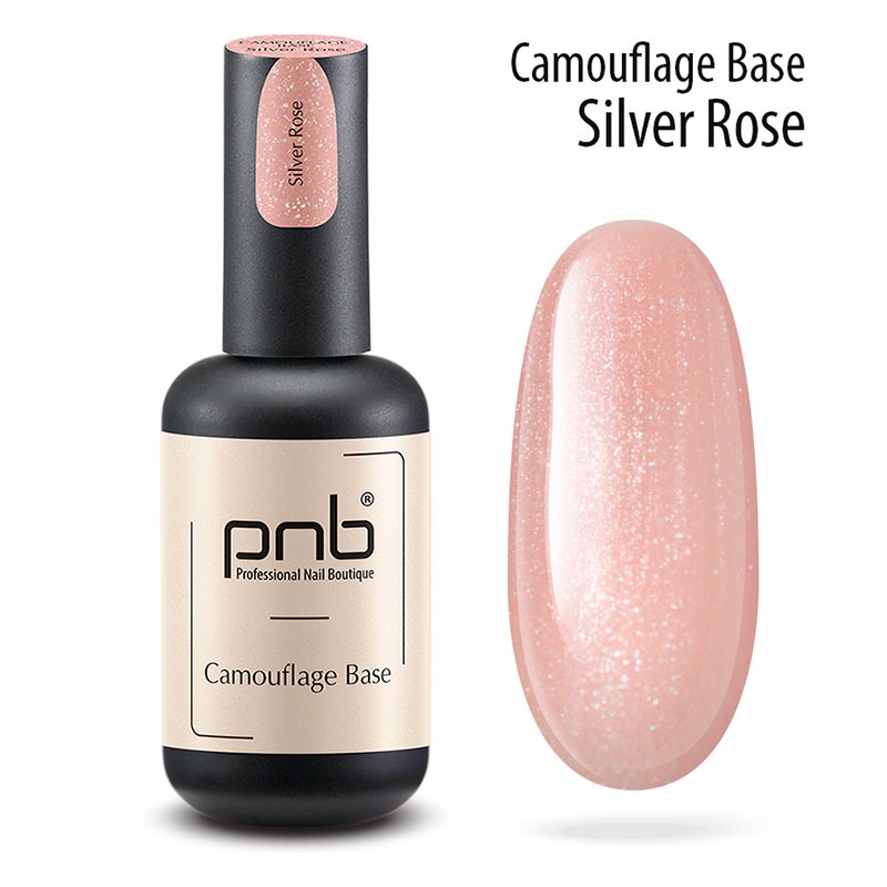 PNB Base Rubber Camouflage - Silver Rose - 17ml