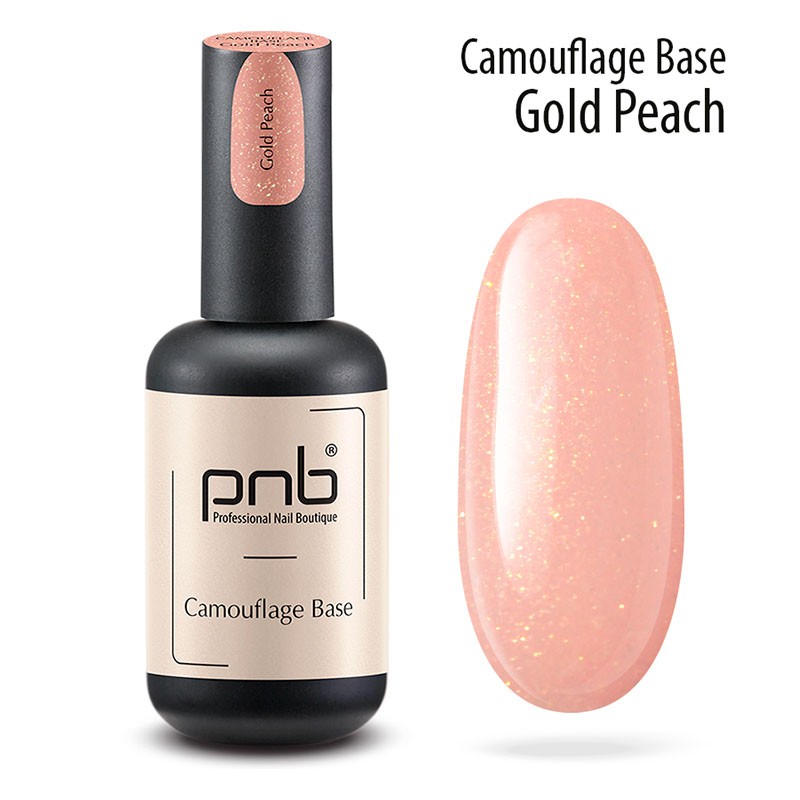 PNB Base Rubber Camouflage - Gold Peach - 17ml