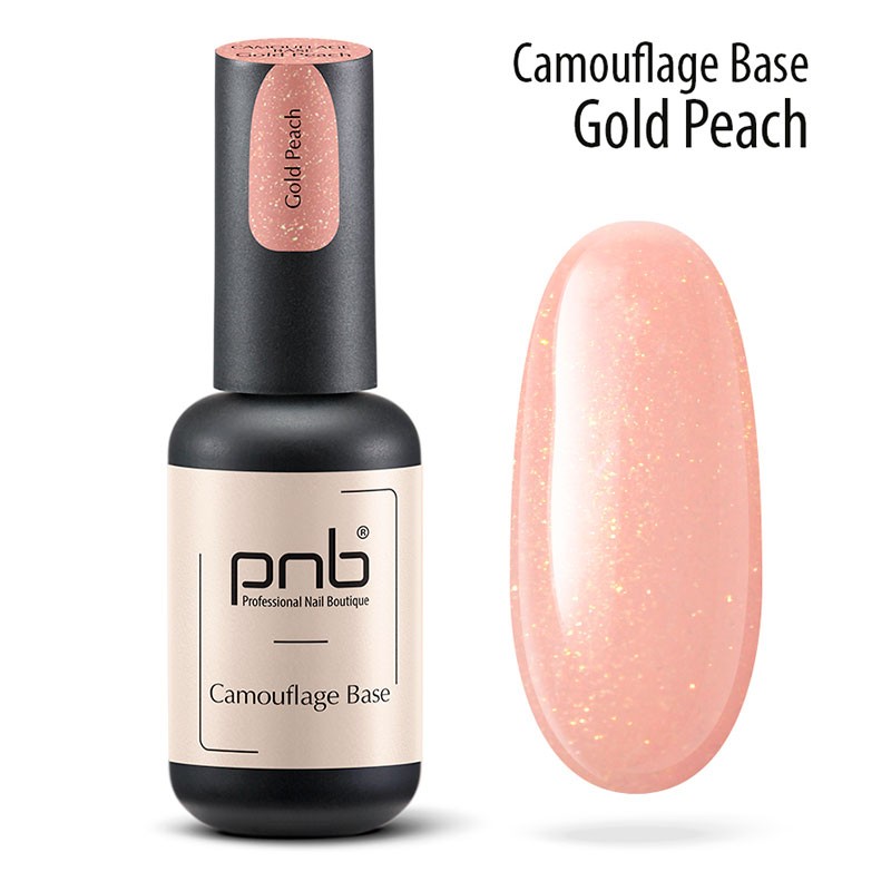 PNB Base Rubber Camouflage - Gold Peach - 8ml