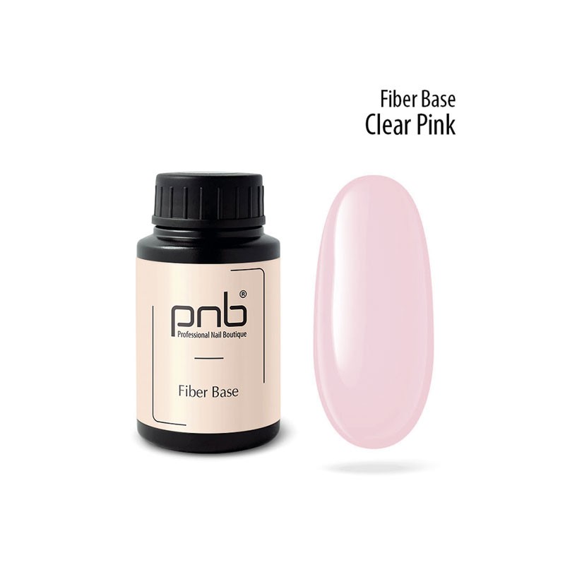 PNB Base Fiber - Clear Pink - 30ml