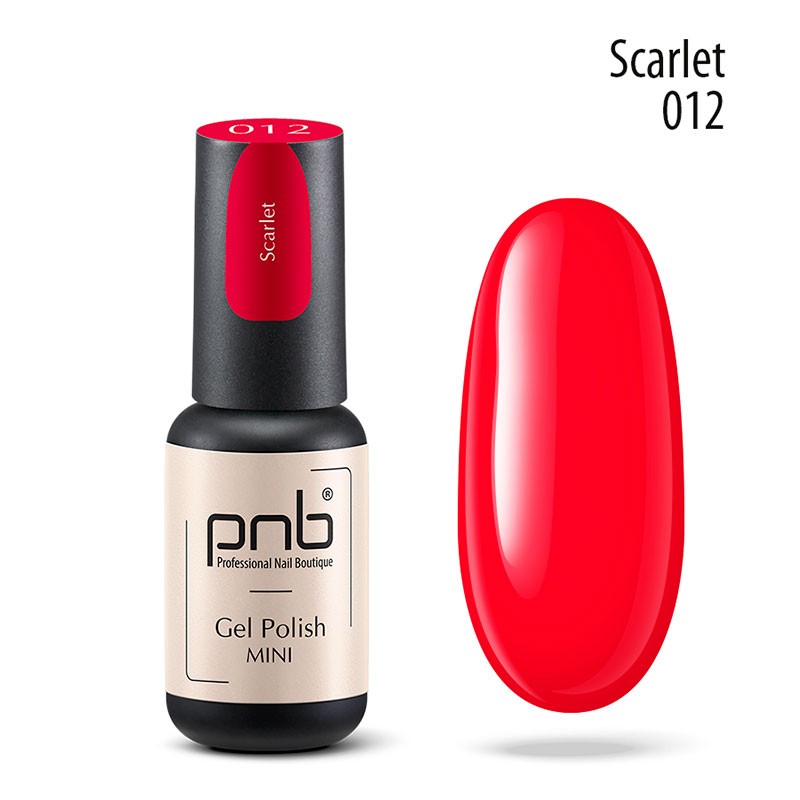 PNB Esmalte semipermanente mini - 012 Scarlet - 4ml