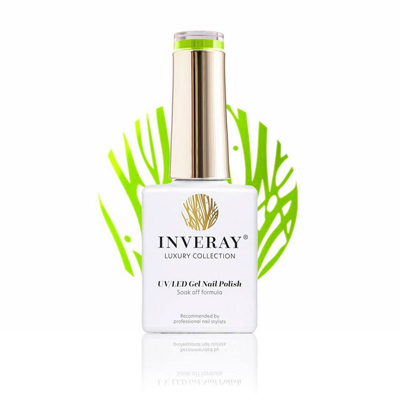 INVERAY Esmalte semipermanente - Nº 136 Lime Light Yellow - 10ml