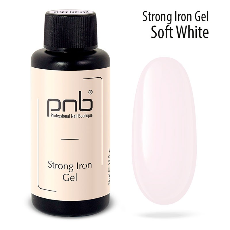 PNB Gel Strong Iron - Soft White - 50ml