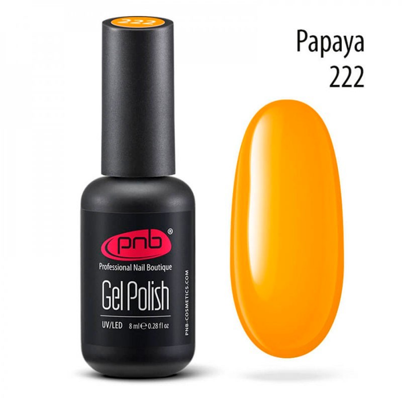 PNB Esmalte semipermanente - 222 Papaya - 8ml
