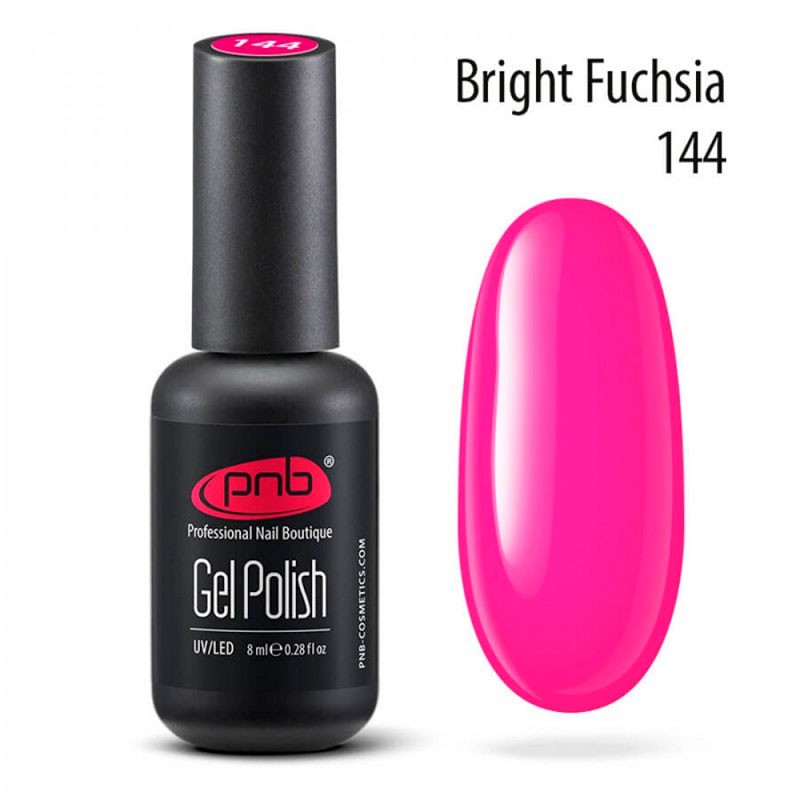 PNB Esmalte semipermanente - 144 Bright Fuchsia - 8ml