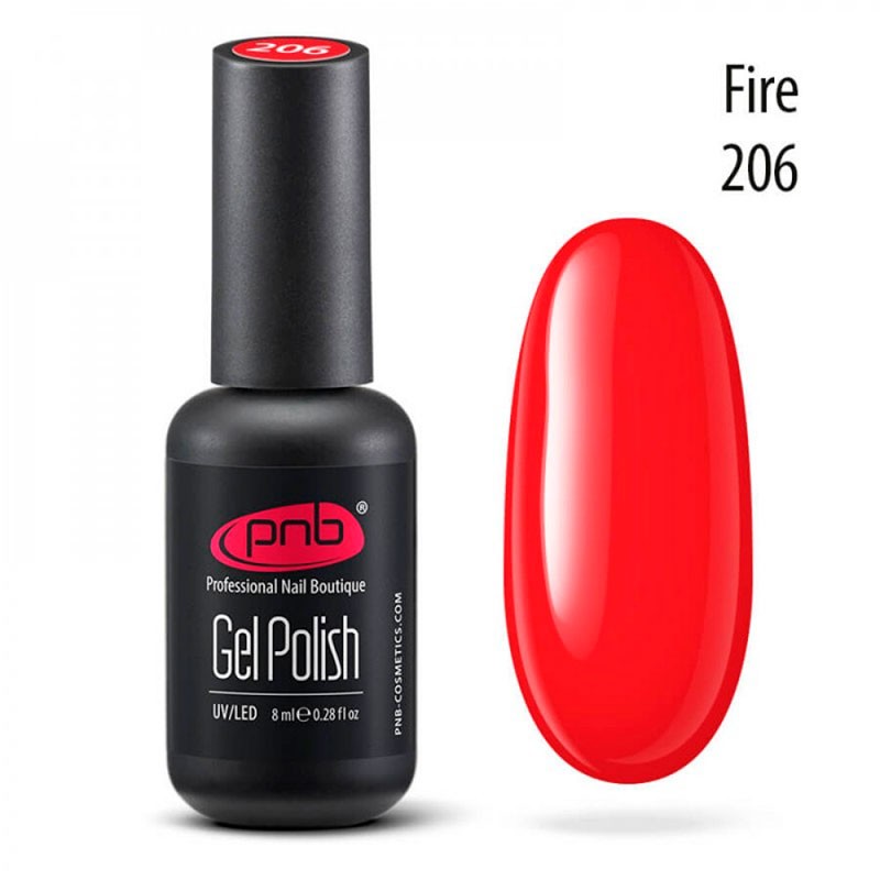 PNB Esmalte semipermanente - 206 Fire - 8ml