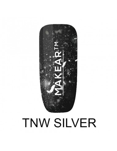 MAKEAR Top Coat No Wipe - Silver - 8ml