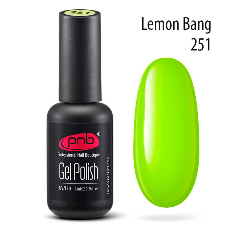 PNB Esmalte semipermanente - 251 Lemon Bang - 8ml