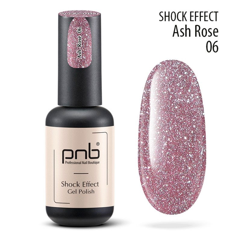 PNB Esmalte semipermanente Shock Effect - 06 Ash Rose - 8ml