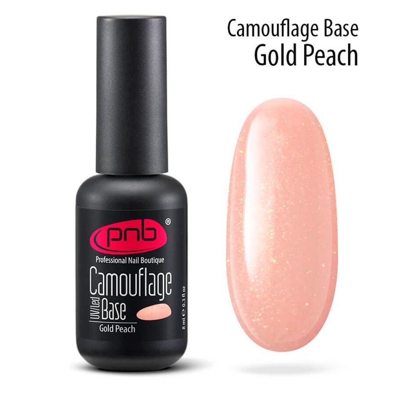 PNB Base Rubber Camouflage - Gold Peach - 4ml