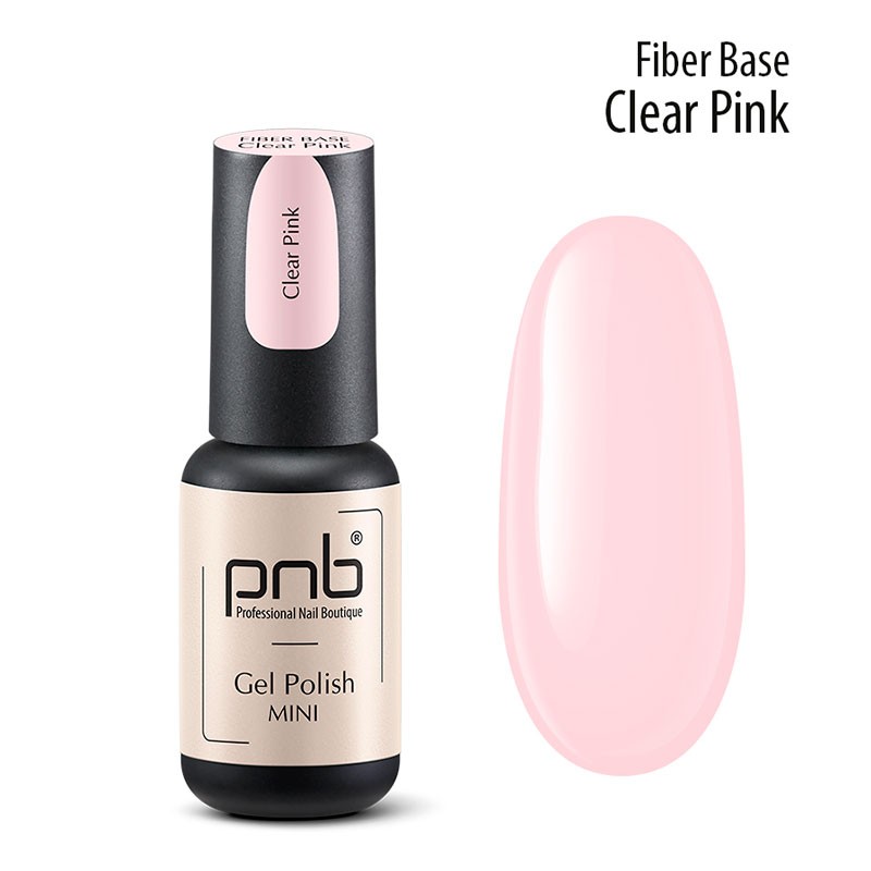 PNB Base Fiber - Clear Pink - 4ml