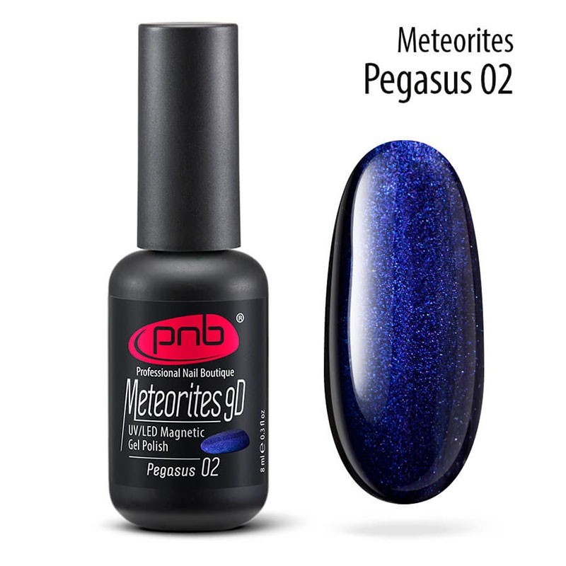 PNB Esmalte semipermanente Magnetic - Meteorites 9D - 02 Pegasus - 8ml