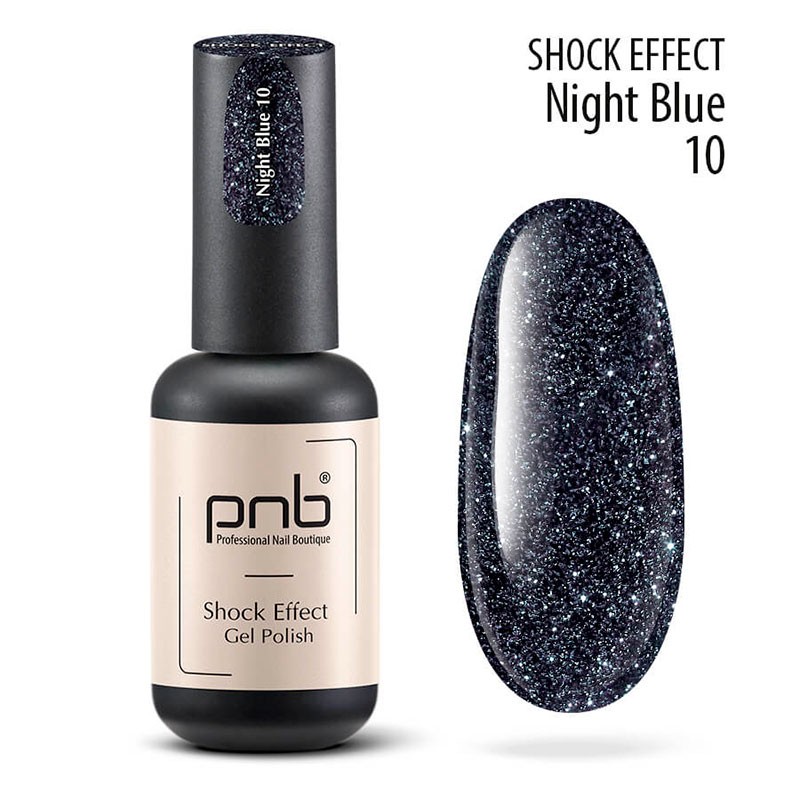 PNB Esmalte semipermanente Shock Effect - 10 Night Blue - 8ml