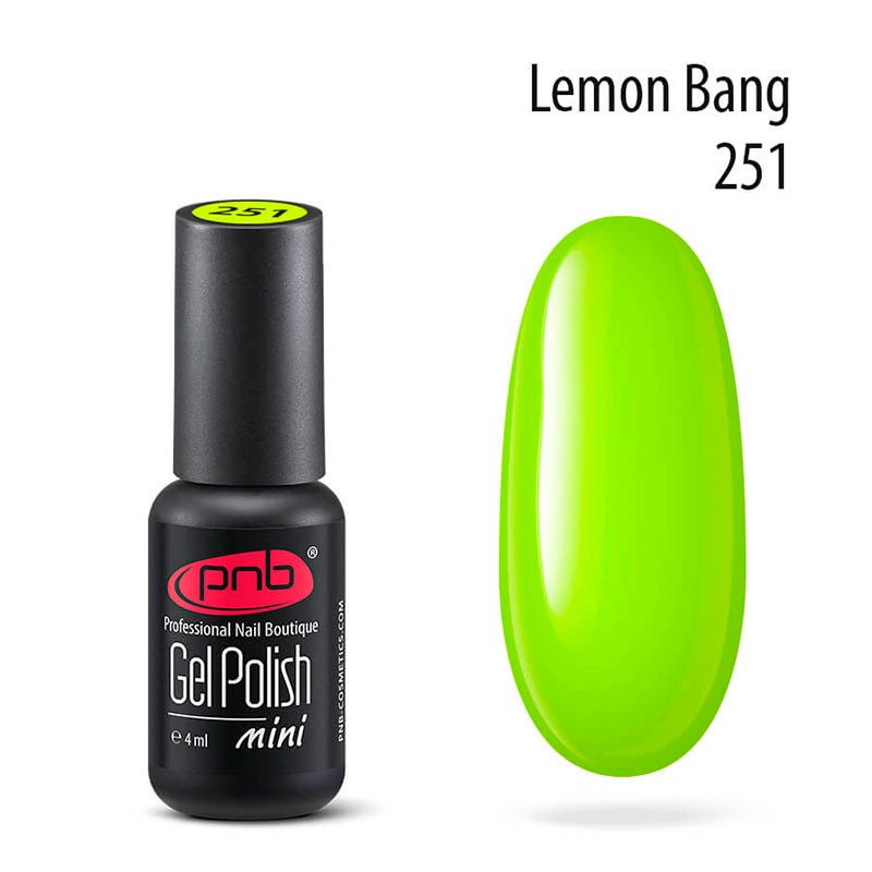 PNB Esmalte semipermanente mini - 251 Lemon Bang - 4ml