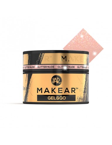 MAKEAR Gel Gel&Go - GG26 Glitter Nude...