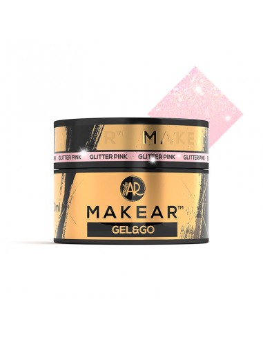 MAKEAR Gel Gel&Go - GG22 Glitter Pink...